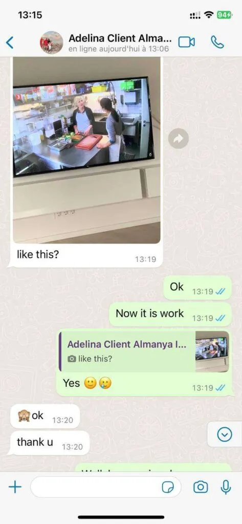 WhatsApp User Review and Satisfaction Message necrotv 4